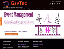 Tablet Screenshot of gsvtec.com